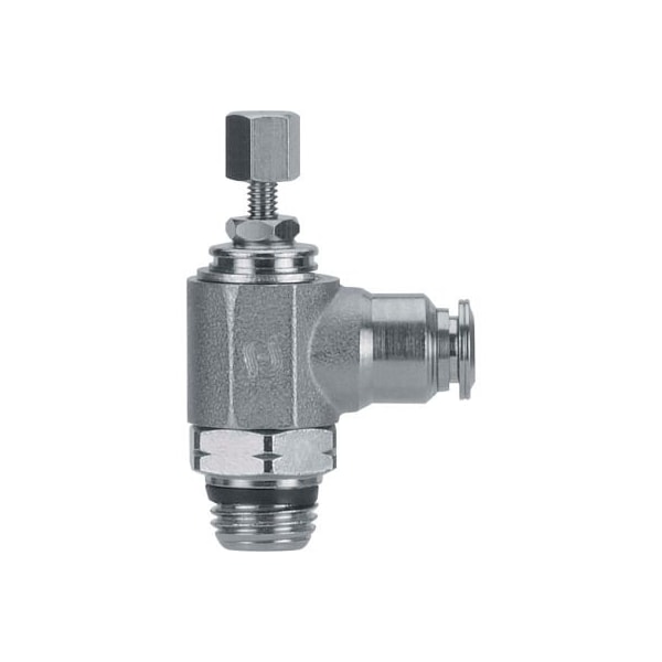Alpha Technologies AIGNEP Needle Valve, Knob Adj., 1/2 Tube x 1/2 Swift-Fit, Metallic Collet 89978-08-08 - main